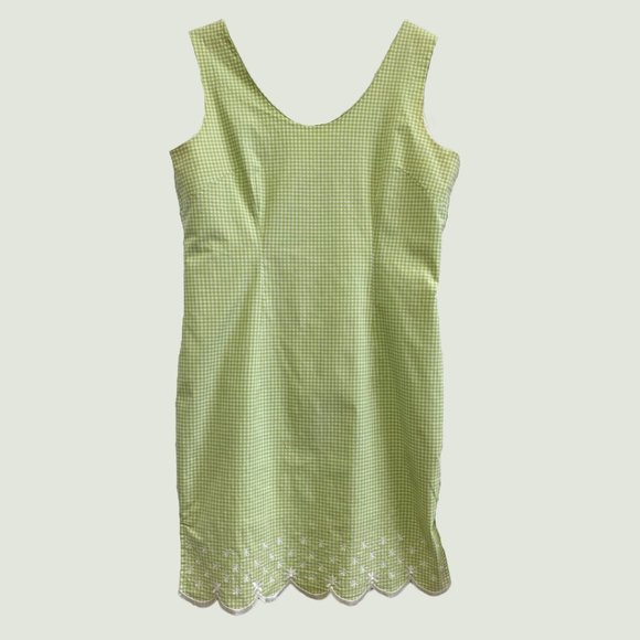 VINTAGE | Embroidered Gingham Amanda Smith Dress - Picture 2 of 5